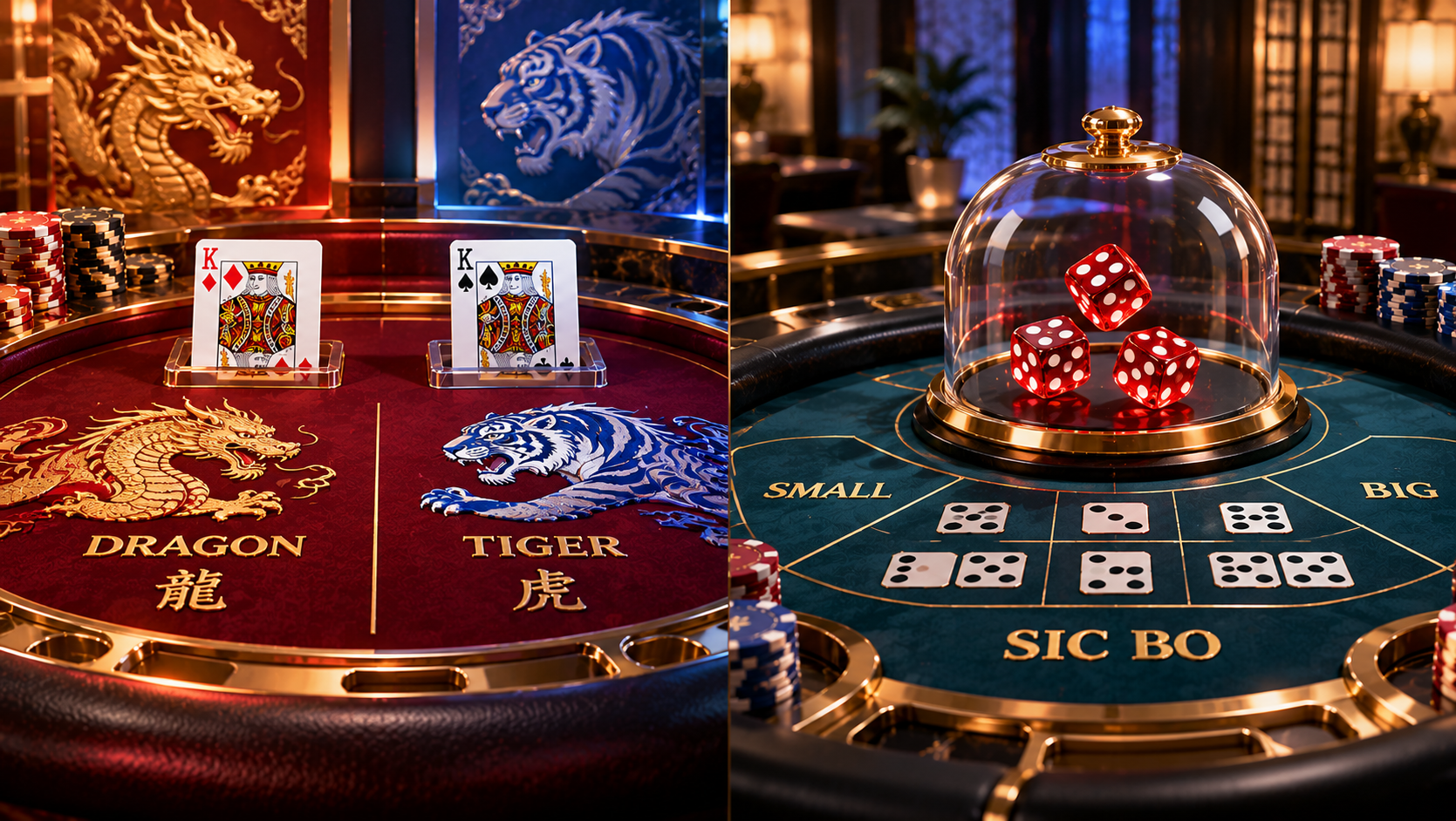 Dragon Tiger and Sic Bo Are the Fast Asian Table Games Gaining Fans at EBET7